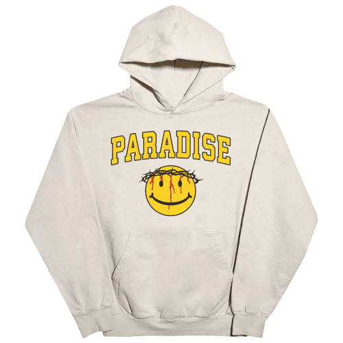 Paradise NYC Smiley Jesus Pullover Hood