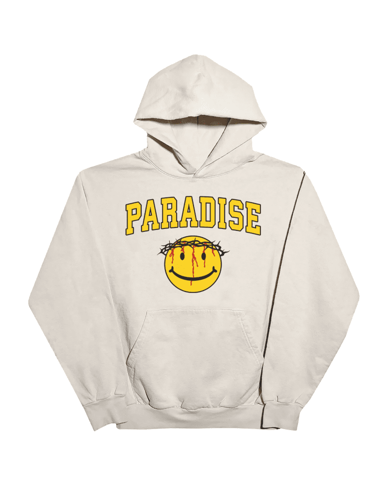 Paradise NYC Smiley Jesus Pullover Hood