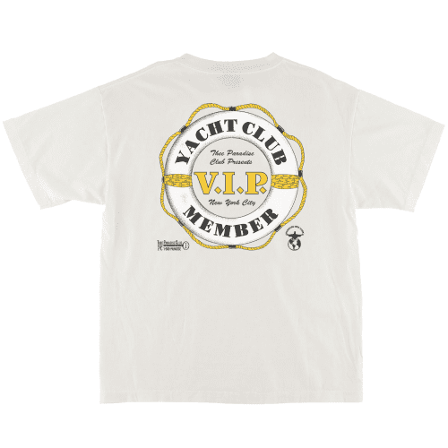 PARADISE YACHT TEE WHITE BACK