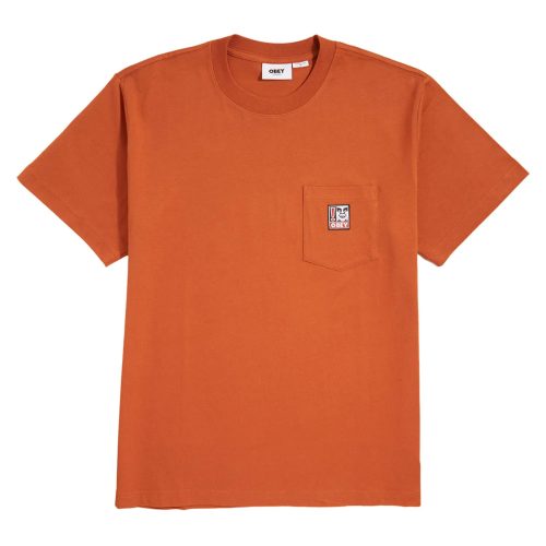 Obey Point Organic S/S Pocket Tee