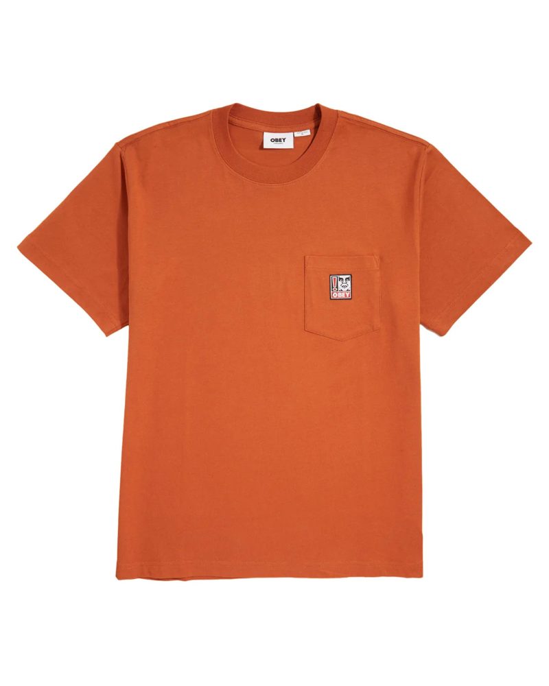 Obey Point Organic S/S Pocket Tee