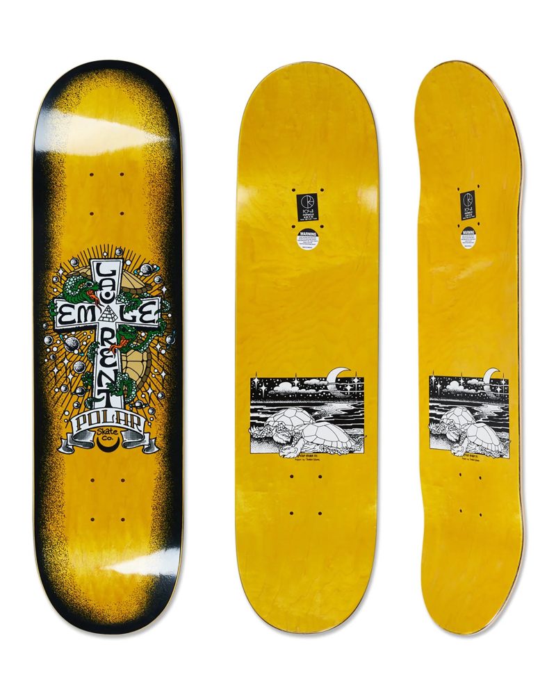 Polar Skate Co. Emile Laurent Turtle Town Deck