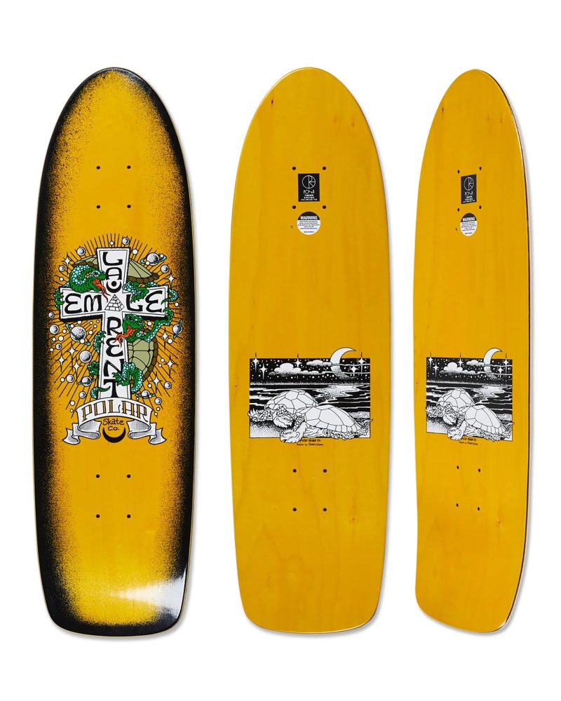 Polar Skate Co. Emile Laurent Turtle Town Deck