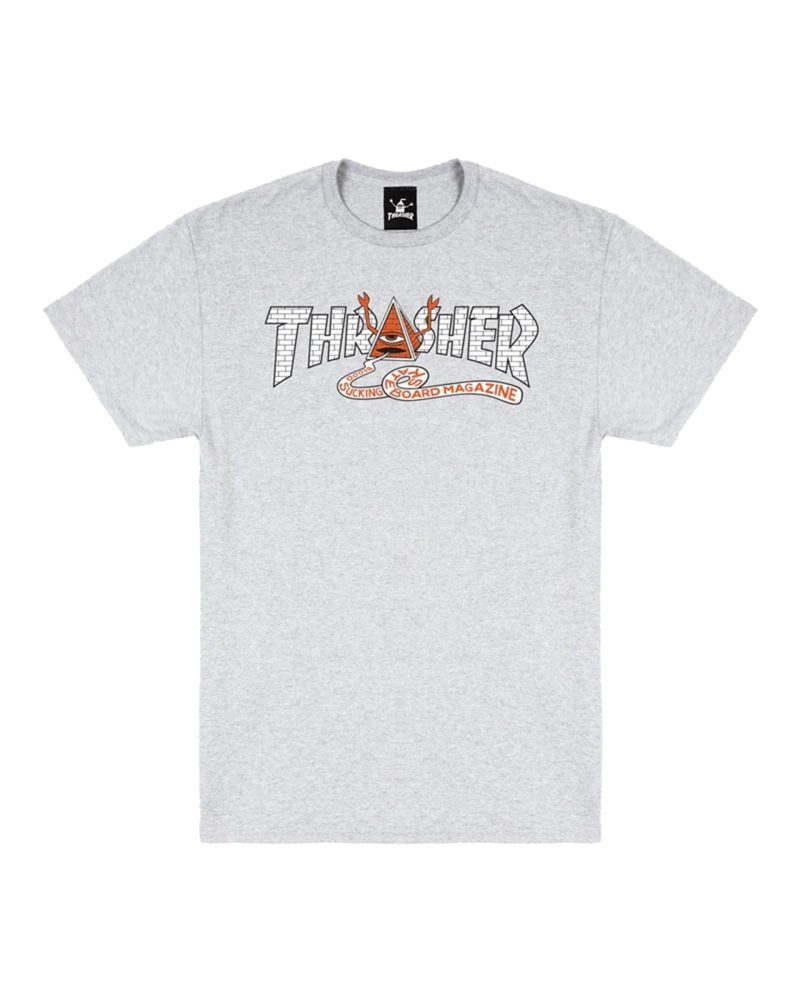 Thrasher Magazine x Toy Machine Pyramid S/S Tee