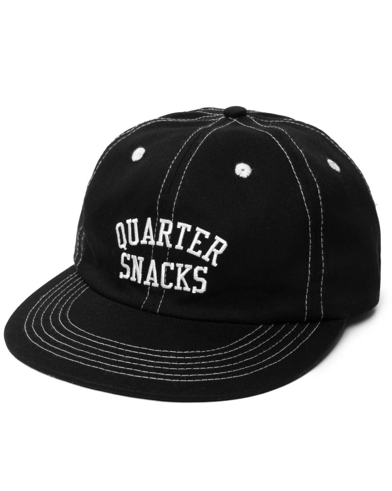 QUARTERSNACKS ARCH LOGO HAT OUTLINE