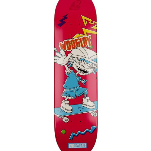 Rocket Power x Jack's Garage Skate Deck - Red