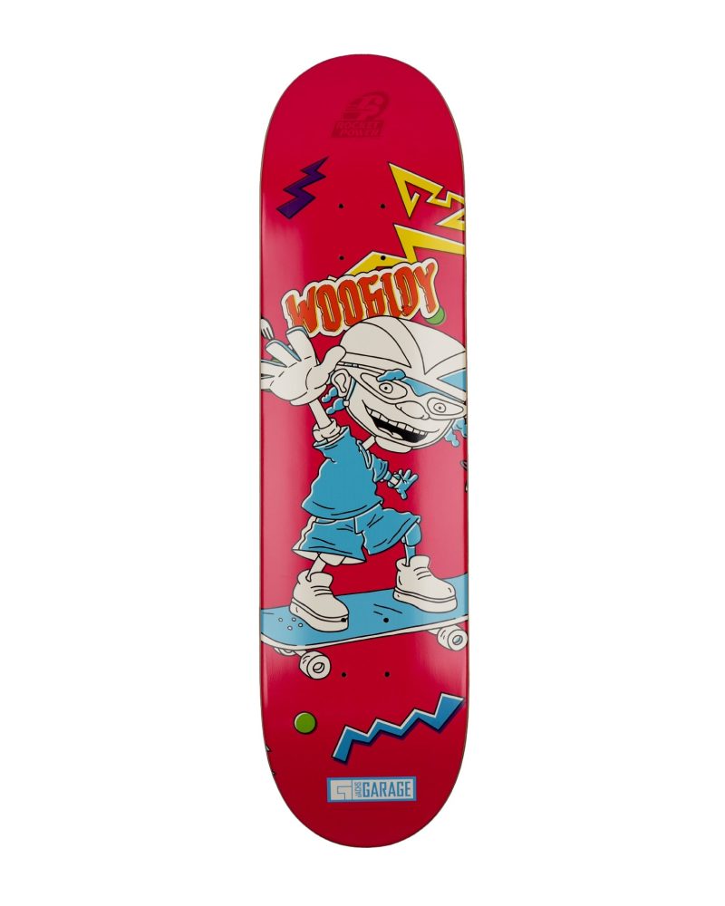 Rocket Power x Jack's Garage Skate Deck - Red