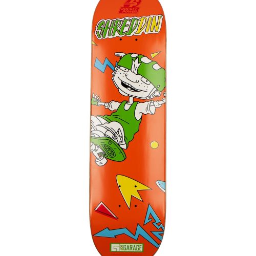 Rocket Power x Jack's Garage Skate Deck - Orange