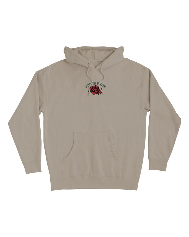 Santa Cruz Dressen Rose Solo Center Heavyweight Pullover Hoodie