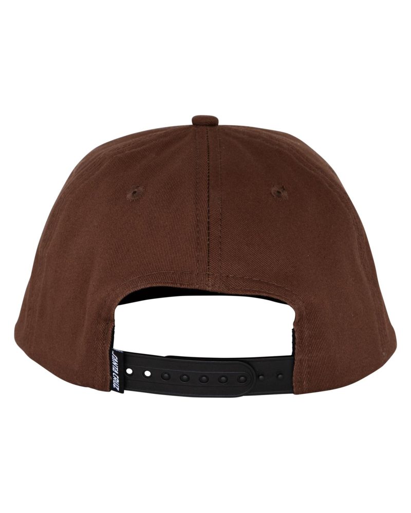 SC STRETCHED STRIP SNAPBACK BROWN TERRACOTTA BACK