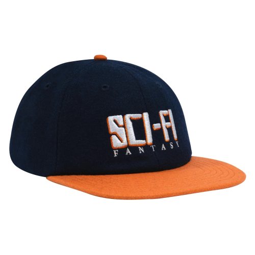 Sci-Fi Fantasy Display Hat - Navy/Orange