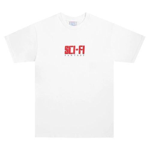 Sci-Fi Fantasy Display Short Sleeve T-Shirt - White