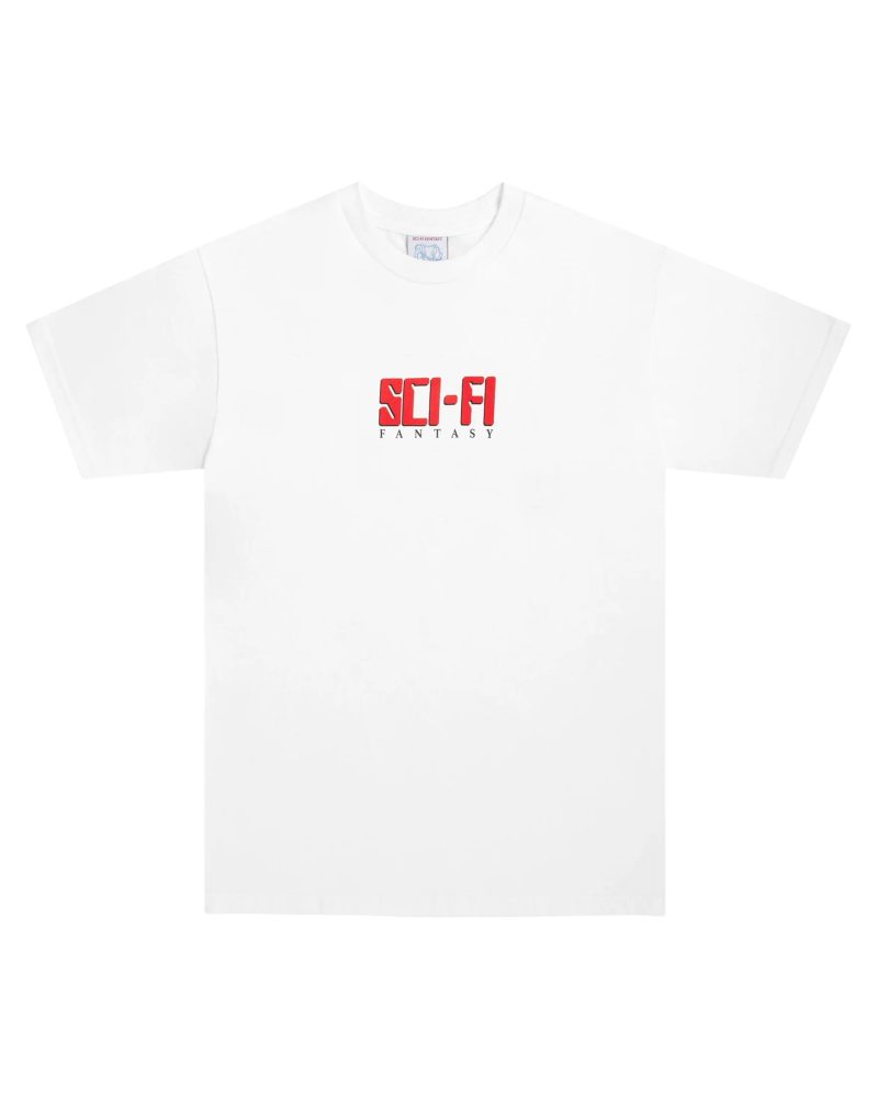 Sci-Fi Fantasy Display Short Sleeve T-Shirt - White