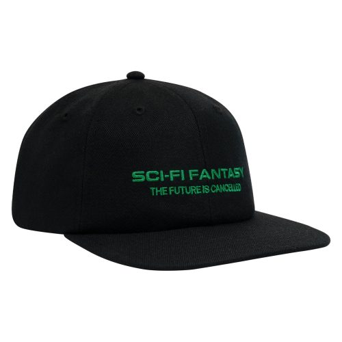 Sci-Fi Fantasy Future Is Cancelled Hat - Black