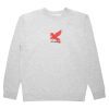 Sci-Fi Fantasy Pegasus Crewneck Sweatshirt - Grey