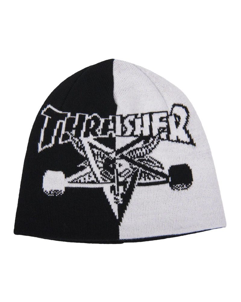 Thrasher Magazine Skategoat Split Skully Beanie