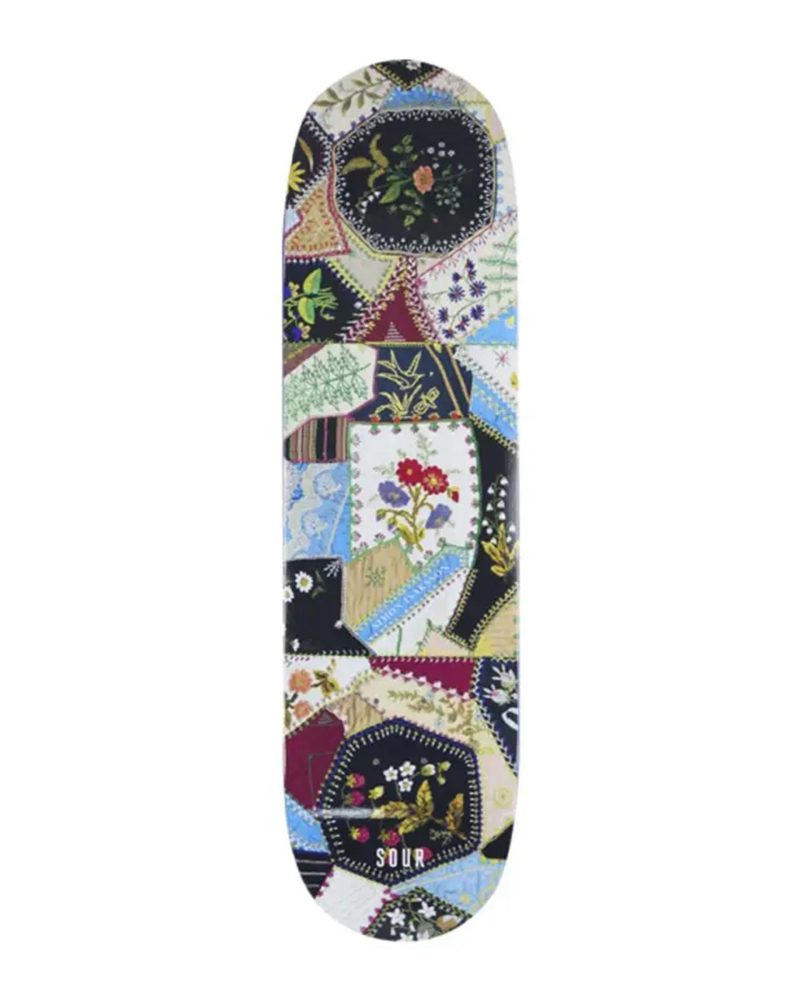 Sour Skateboards Simon Isaksson Patchwork 8.25" Deck