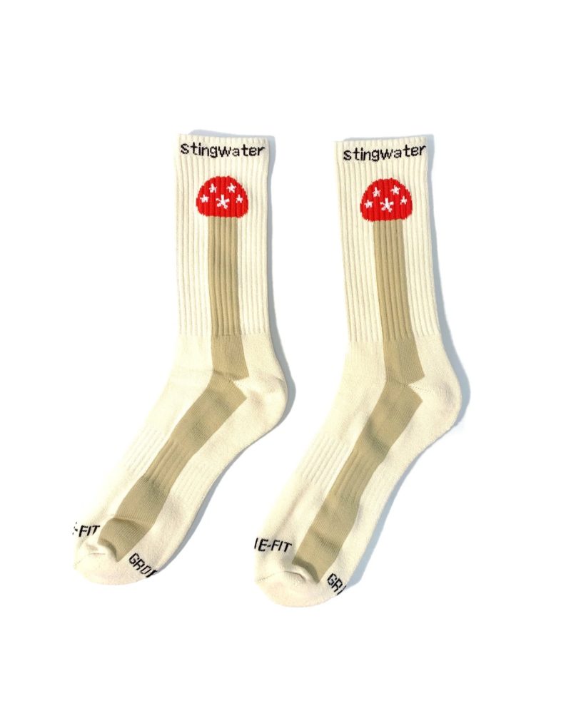 Stingwater Growing Mushroom Socks