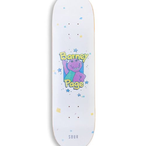 Sour Skateboards Barney Page and Friends Deck