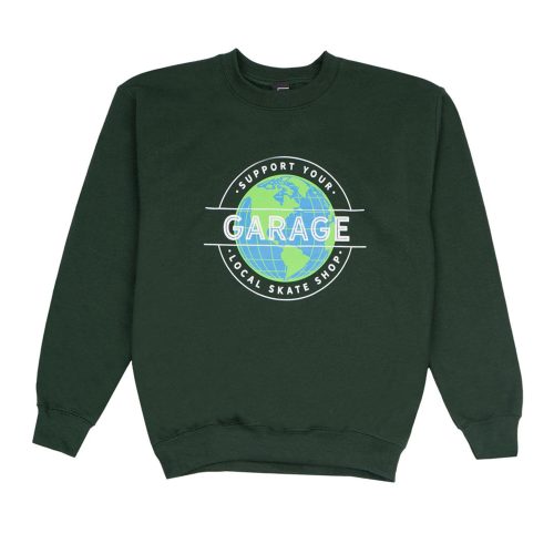 Garage Skate Shop Boy's Spheroid Crewneck Sweatshirt