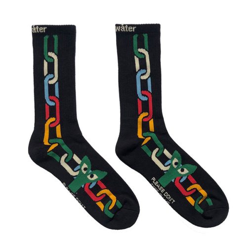 Stingwater Aapi in Chains Socks Black Multi