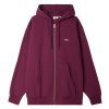 Obey Tab Zip-Up Hooded Pullover