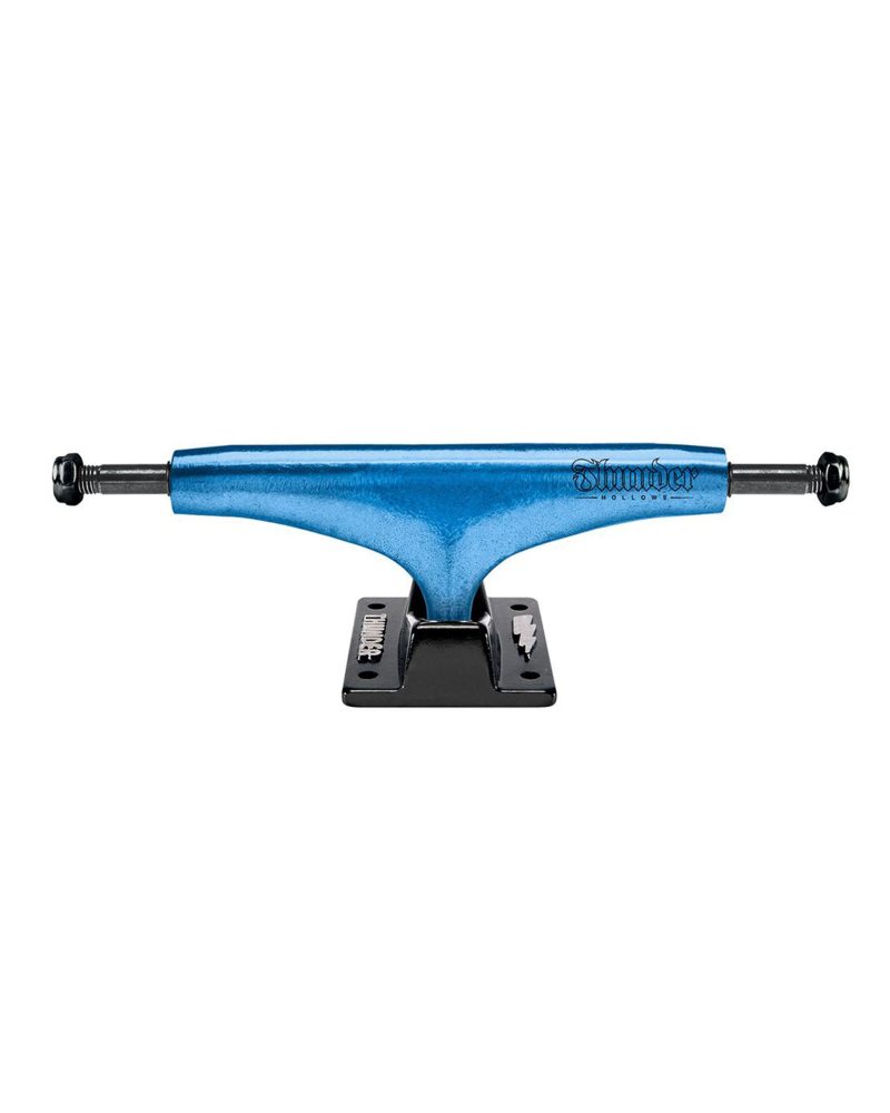 THUNDER HOLLOW METALLIC TRUCKS BLUE FRONT PROFILE