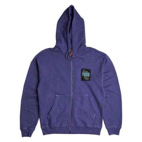 Token NYC Opinion Contrast Zip Hoodie