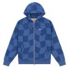 Dime Mtl. Classic Checkmate Zip-Up Hoodie