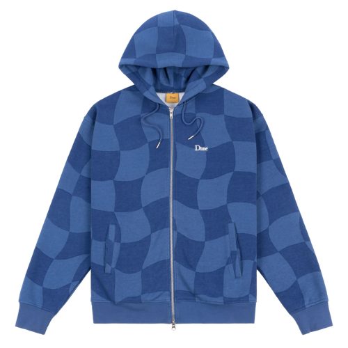 Dime Mtl. Classic Checkmate Zip-Up Hoodie