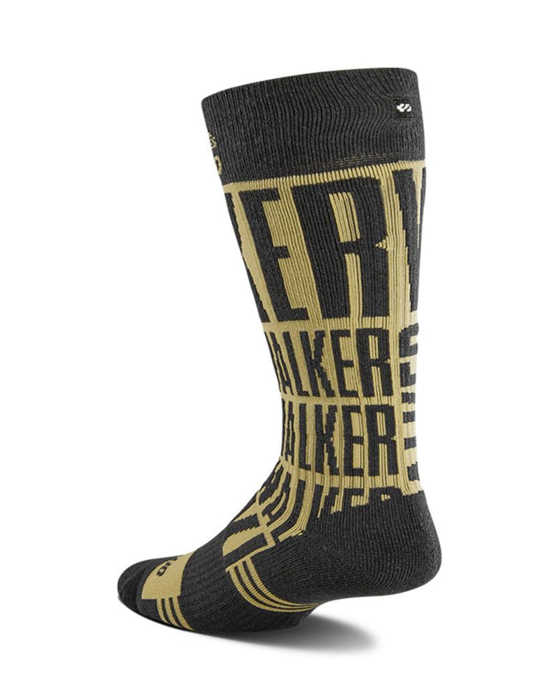 ThirtyTwo Mens Signature Merino Socks Black 2