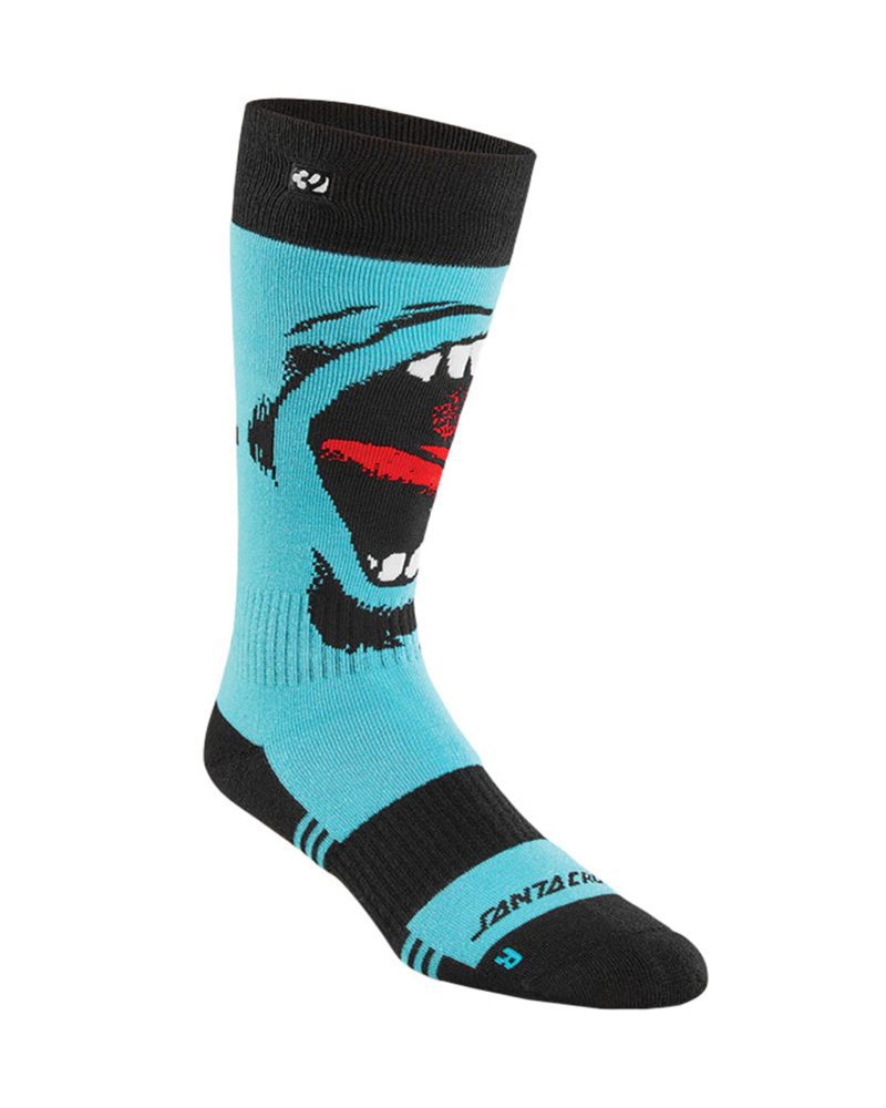 ThirtyTwoMens Santa Cruz Socks Blue 1