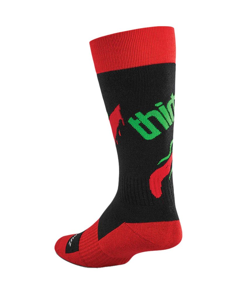 ThirtyTwoMens Santa Cruz Socks Red 2