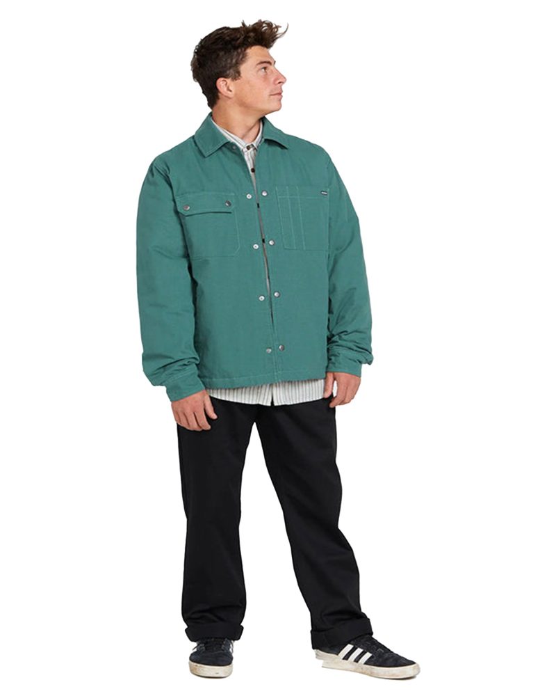 VOLCOM LARKIN JACKET FLAT FRONT MODEL