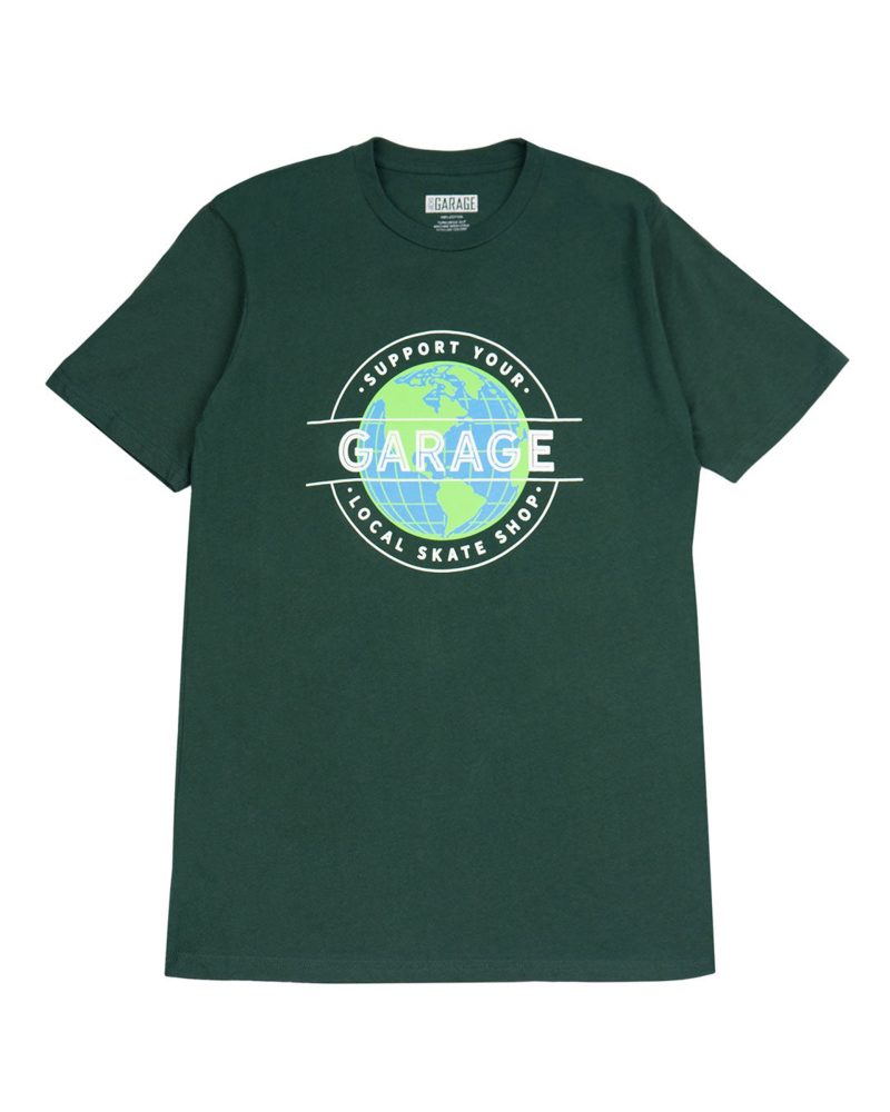 Garage Skateshop Men's Spheroid Short Sleeve Tee