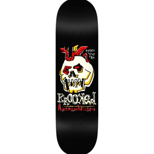 Krooked Skateboards Andrew Wilson Positively Pro 8.5" Deck