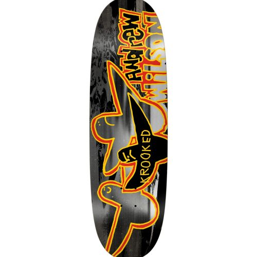 Krooked Skateboards Andrew Wilson Wegg 9.1" Deck