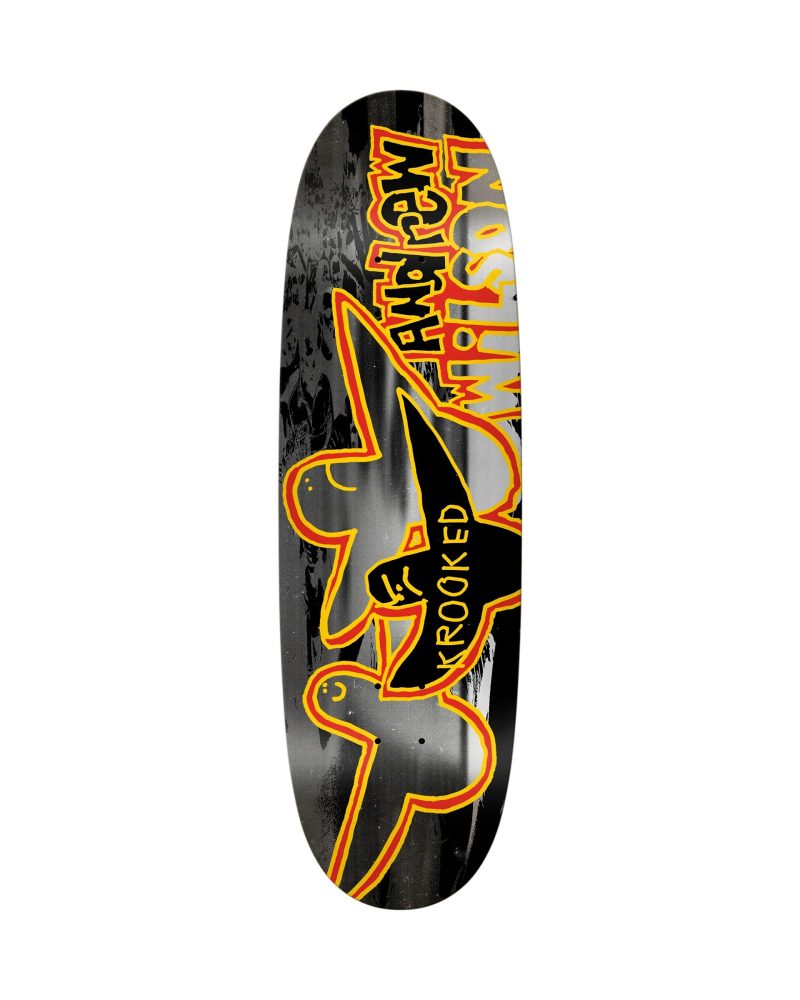 Krooked Skateboards Andrew Wilson Wegg 9.1" Deck