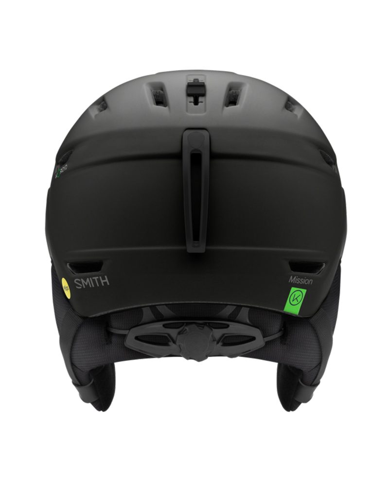 mission mips helmet matteBlack BACK