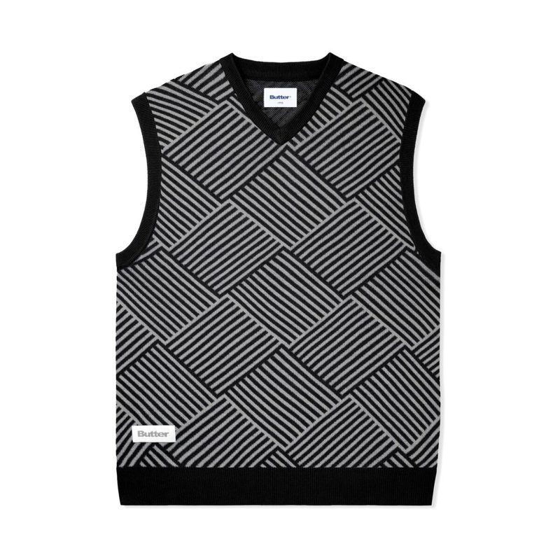 Butter Goods ﻿Parquet Knit Vest - Q4 2022