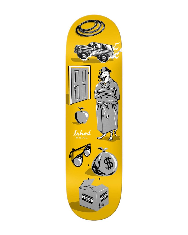 REAL Skateboards Ishod Wair Revealing 8.06" Deck