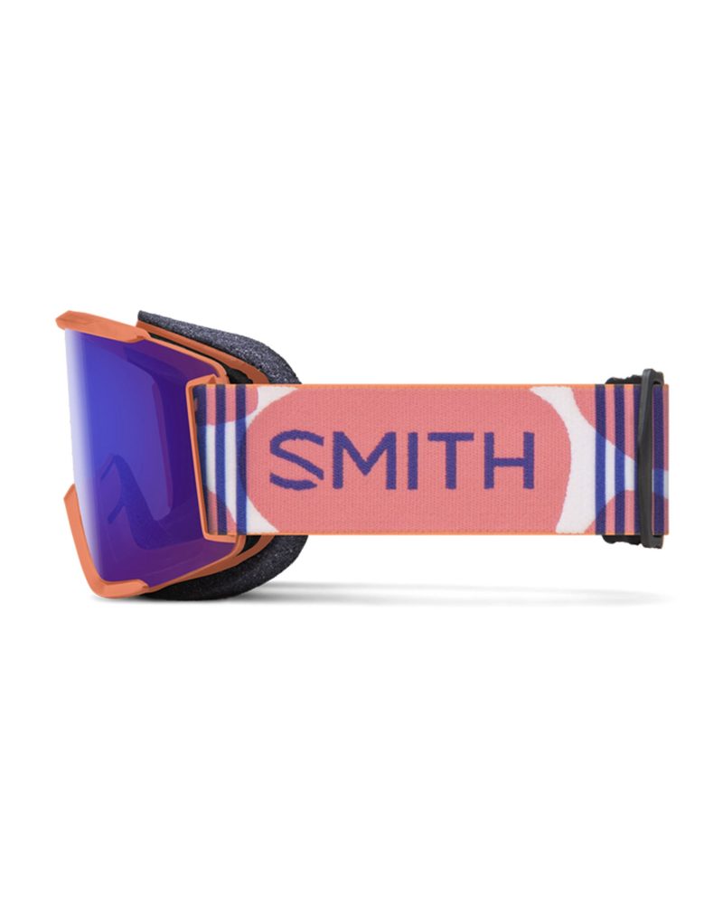 squad s goggles coralRisoPrint cpEverydayVioletMirror LEFT